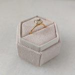 Zoey ring - 1.1 carat radiant diamond ring