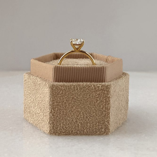 Natalie ring - 1.71 carat ring cushion diamond ring