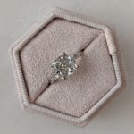 Amy Ring - Cushion diamond ring