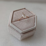Serena ring - GIA 0.72 carat marquise cut diamond engagement ring