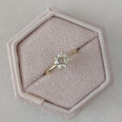 Mia Ring - 1.10 Carat Round Diamond Engagement Ring