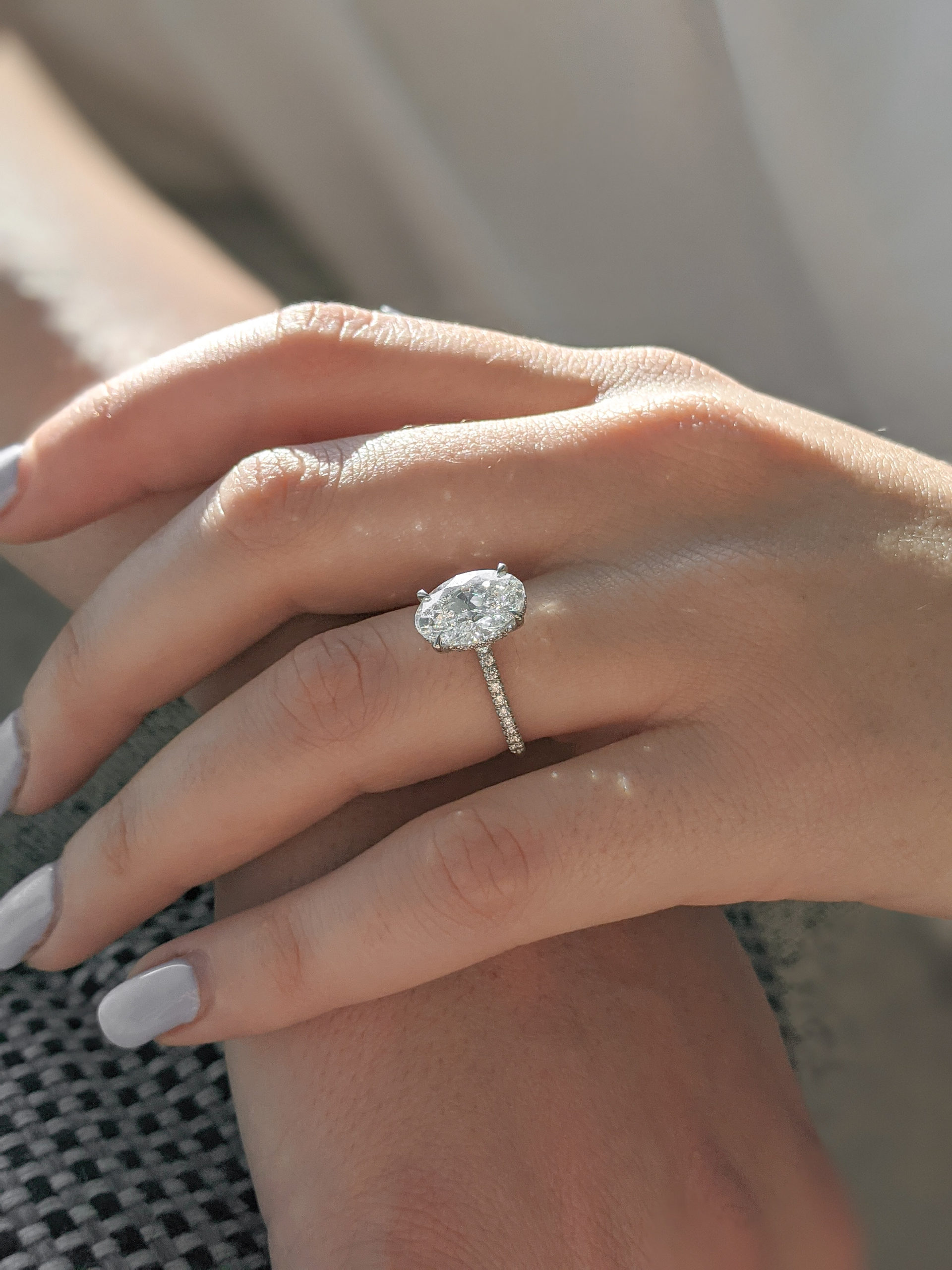 Oval Engagement Rings | Fields