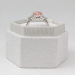 Stella engagement ring 3.01 carat pink diamond