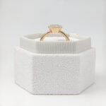 everly engagement ring in luxury box