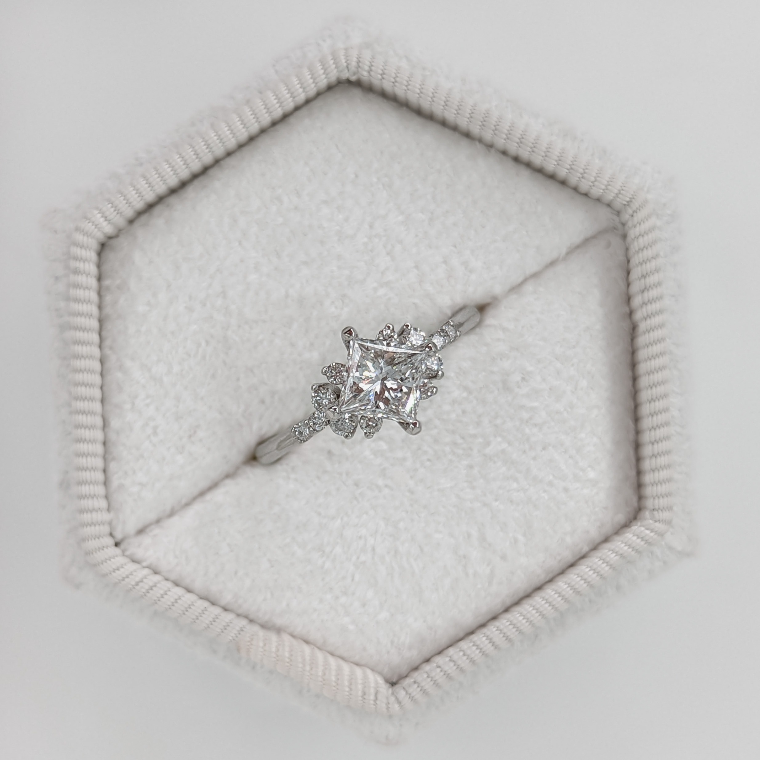 Princess Cut Diamond Rings - Othergems