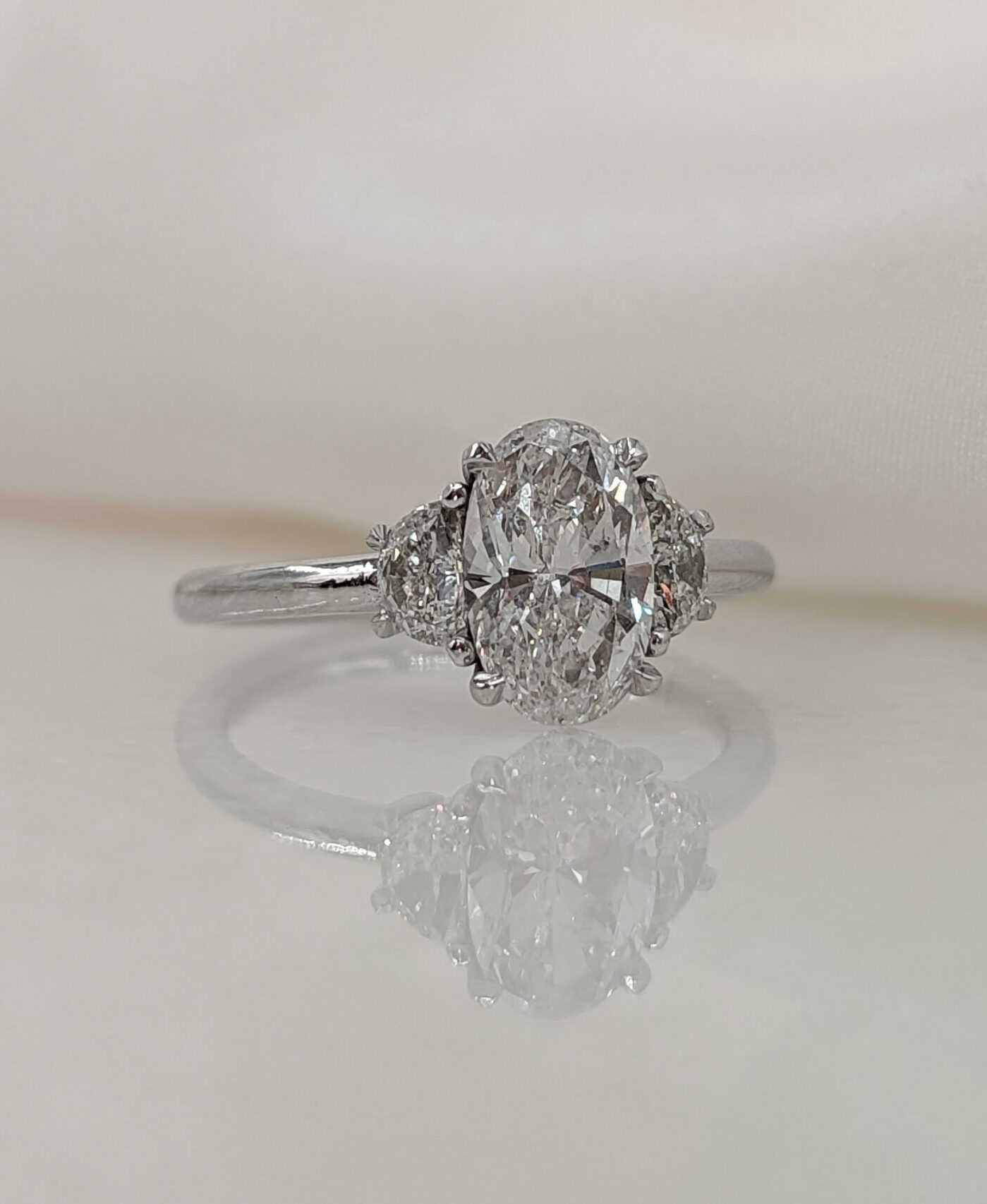 Sami Fine Jewelry Crescent Moon Cascade Diamond Ring 030877 - Sami Fine  Jewelry